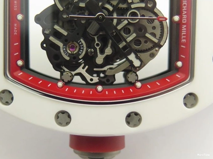 MIROTIME 0128 Youthful Pilot Spitfire 3878 Chrono BP Gray Dial SS On Black Leather Strap A 7368